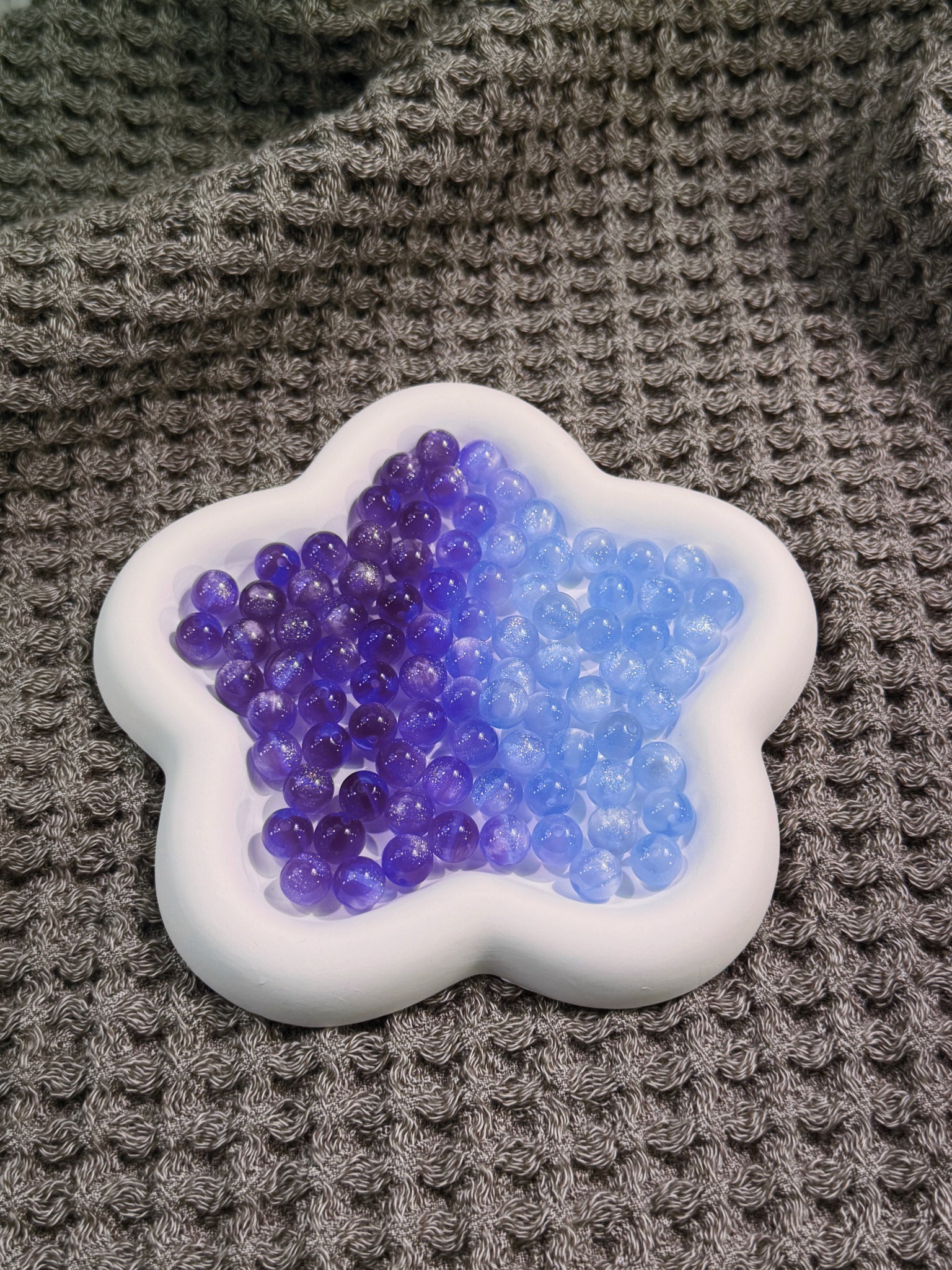 【Clarve.Co】UV Rainbow Cat's Eye Beads 10mm