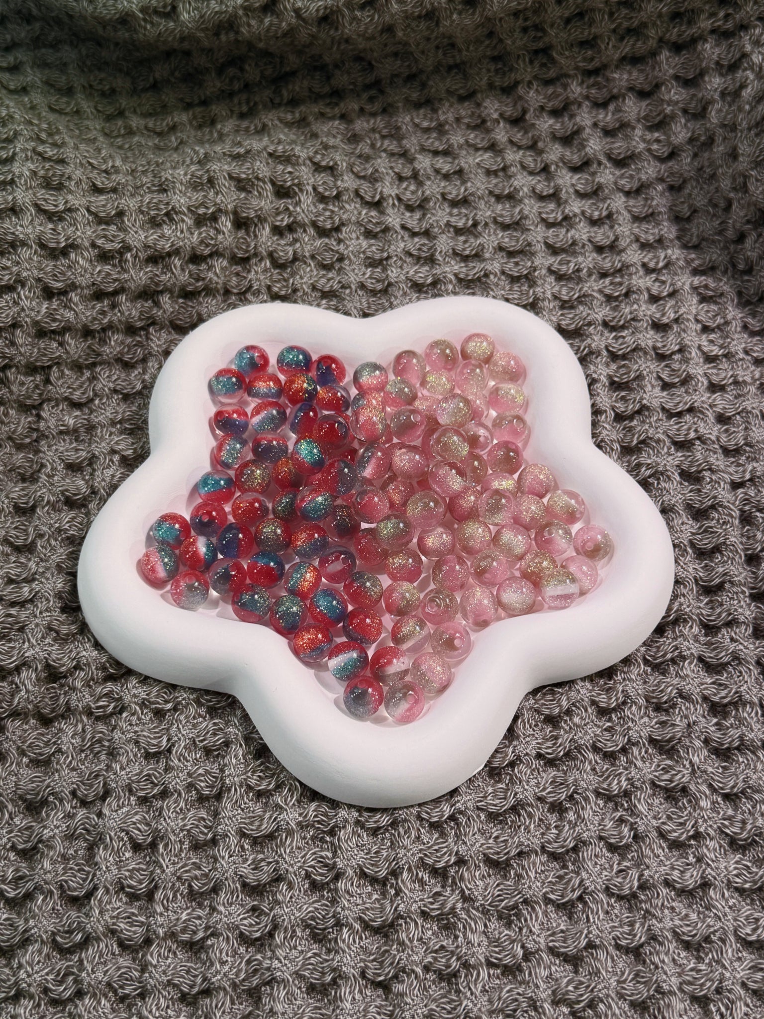 【Clarve.Co】UV Rainbow Cat's Eye Beads 10mm