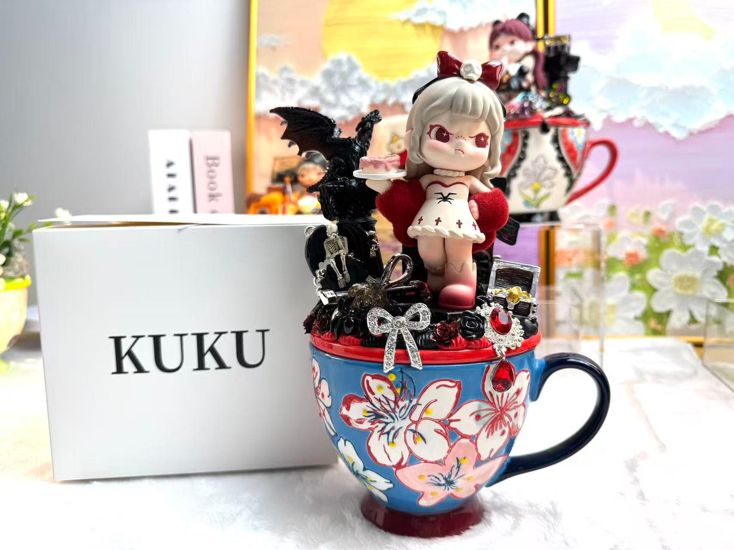 [Kuku Shop] DIY Cream Glue Handmade Doll Cup