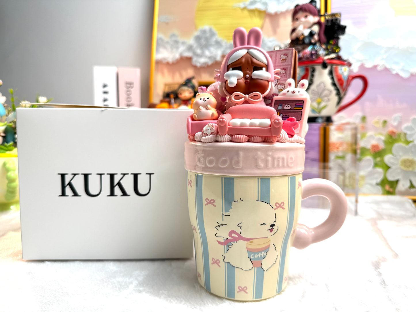[Kuku Shop] DIY Cream Glue Handmade Doll Cup