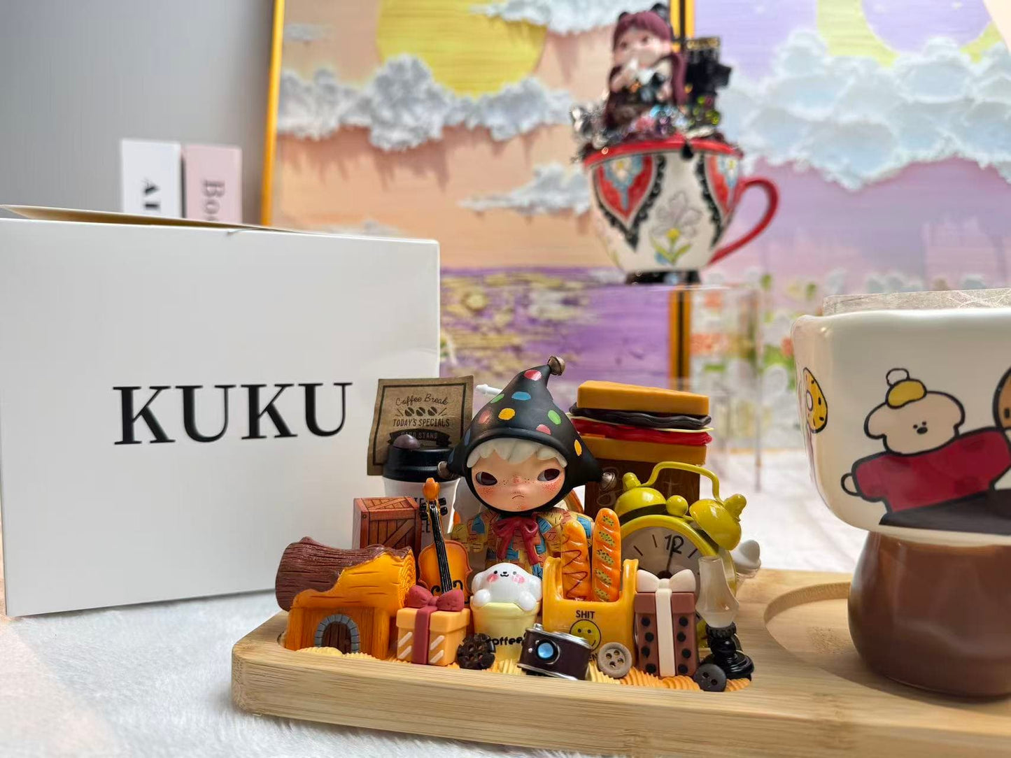 [Kuku Shop] DIY Cream Glue Handmade Doll Cup