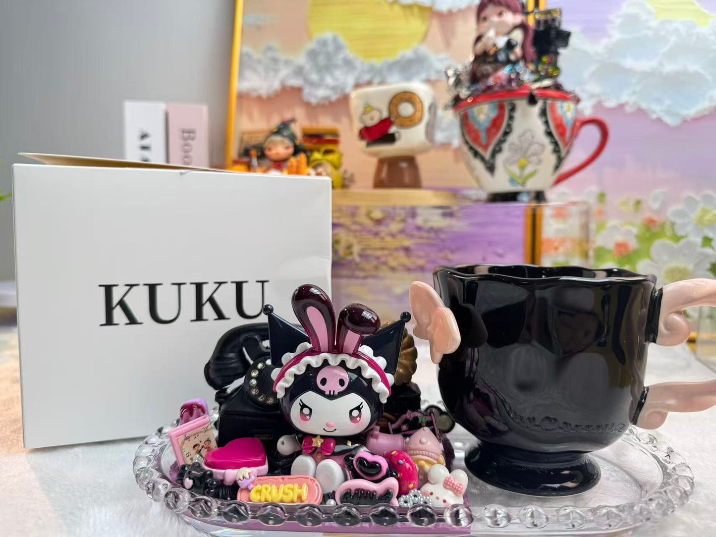 [Kuku Shop] DIY Cream Glue Handmade Doll Cup