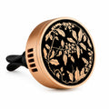 Botanical Enamel Car Air Freshener with Long-Lasting Solid Fragrance
