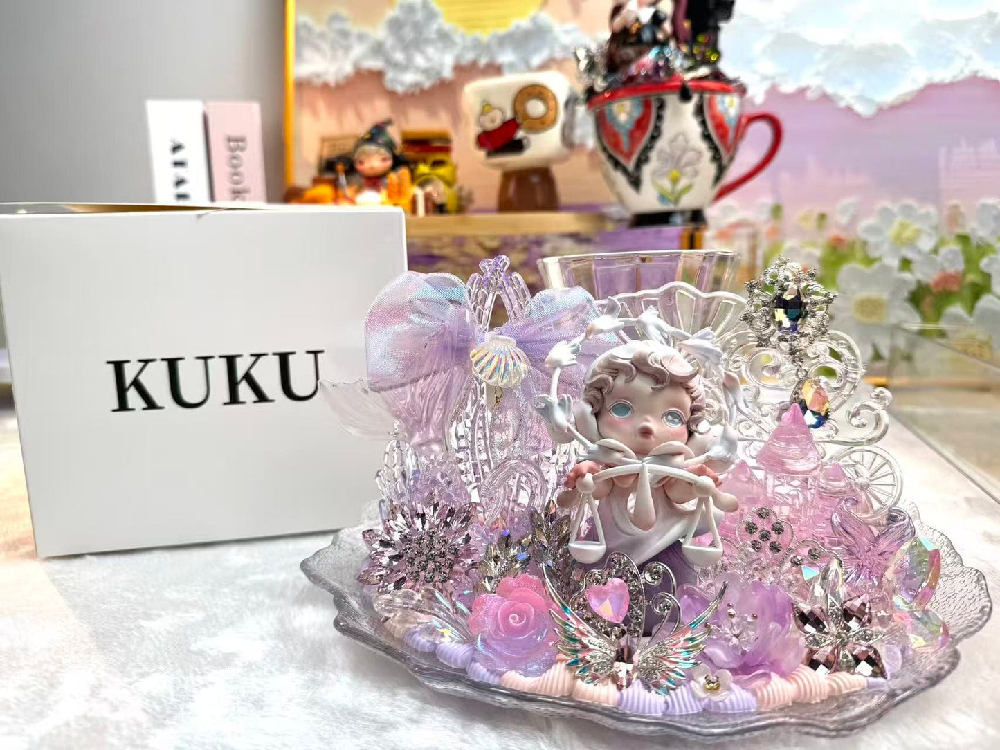 [Kuku Shop] DIY Cream Glue Handmade Doll Cup