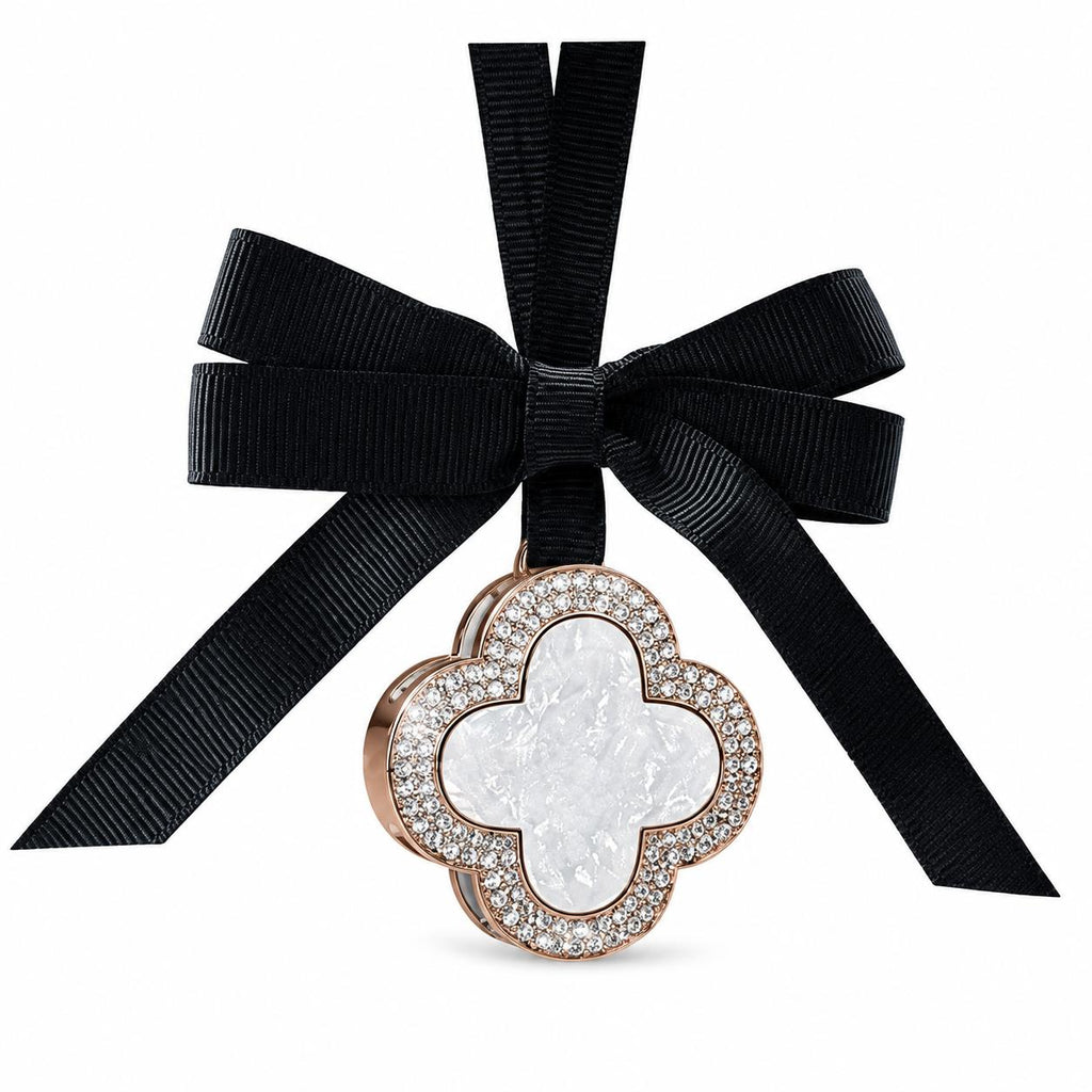 Lucky Four-Leaf Clover Hanging Car Air Freshener
