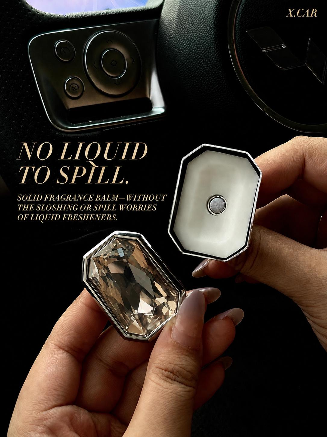 Gem-Cut Car Air Freshener-An Elegant Gift for Any Driver