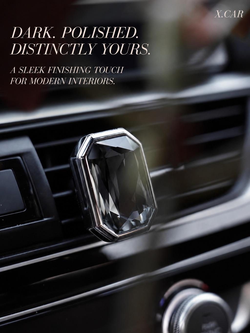 Gem-Cut Car Air Freshener-An Elegant Gift for Any Driver